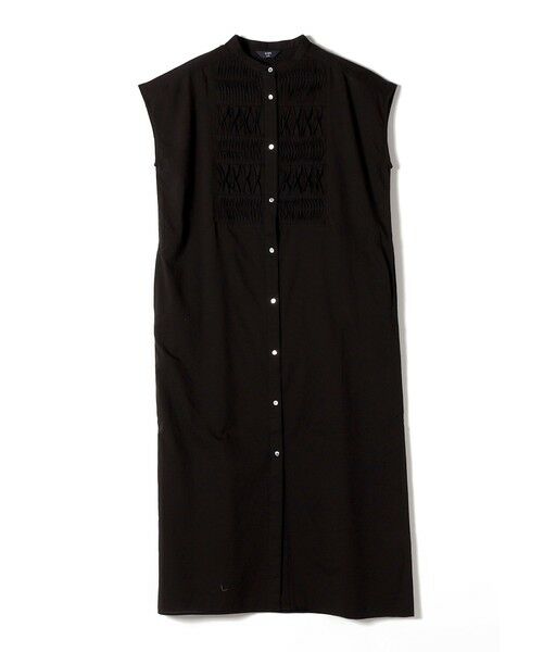 SHIPS / シップス ロング・マキシ丈ワンピース | 《予約》SHIPS Colors:〈手洗い可能〉コットン ピンタック ヨーク シャツ ワンピース◆ | 詳細4