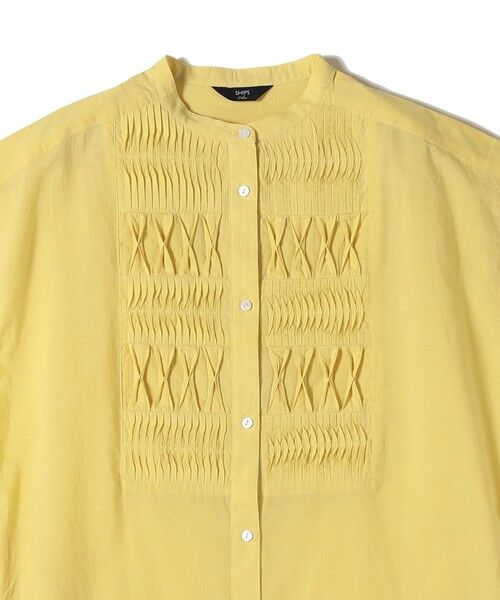 SHIPS / シップス ロング・マキシ丈ワンピース | 《予約》SHIPS Colors:〈手洗い可能〉コットン ピンタック ヨーク シャツ ワンピース◆ | 詳細21