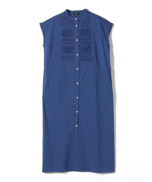 SHIPS / シップス ロング・マキシ丈ワンピース | 《予約》SHIPS Colors:〈手洗い可能〉コットン ピンタック ヨーク シャツ ワンピース◆ | 詳細27