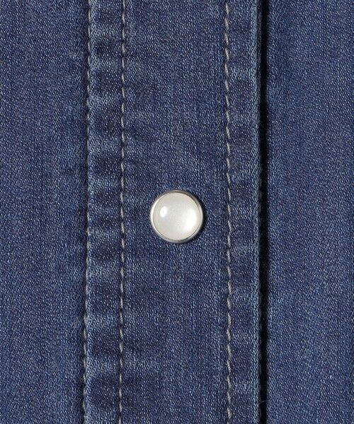 SHIPS / シップス ロング・マキシ丈ワンピース | 《予約》SHIPS Colors:〈洗濯機可能〉ファンクション デニム シャツ ワンピース◆ | 詳細15