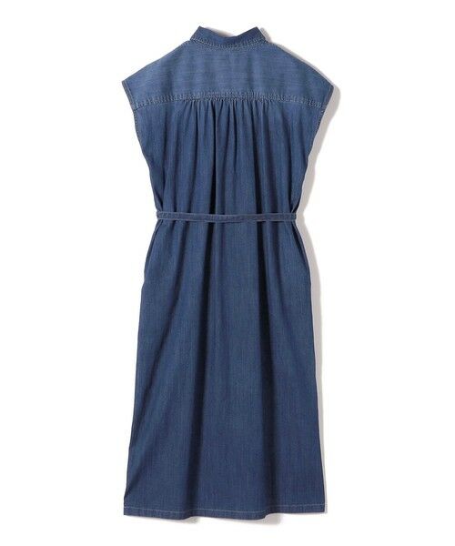 SHIPS / シップス ロング・マキシ丈ワンピース | 《予約》SHIPS Colors:〈洗濯機可能〉ファンクション デニム シャツ ワンピース◆ | 詳細7