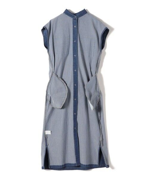 SHIPS / シップス ロング・マキシ丈ワンピース | 《予約》SHIPS Colors:〈洗濯機可能〉ファンクション デニム シャツ ワンピース◆ | 詳細9