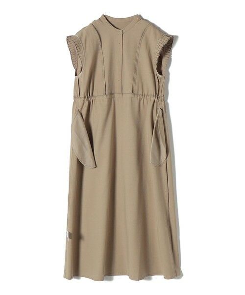 SHIPS / シップス ロング・マキシ丈ワンピース | 《予約》SHIPS Colors:〈手洗い可能〉プリーツ デザイン シャツ ワンピース2◆ | 詳細4