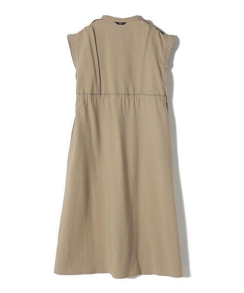 SHIPS / シップス ロング・マキシ丈ワンピース | 《予約》SHIPS Colors:〈手洗い可能〉プリーツ デザイン シャツ ワンピース2◆ | 詳細5