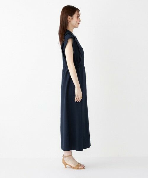 SHIPS / シップス ロング・マキシ丈ワンピース | 《予約》SHIPS Colors:〈手洗い可能〉プリーツ デザイン シャツ ワンピース2◆ | 詳細23