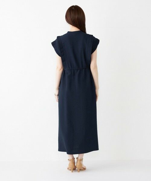 SHIPS / シップス ロング・マキシ丈ワンピース | SHIPS Colors:〈手洗い可能〉プリーツ デザイン シャツ ワンピース2◇ | 詳細30