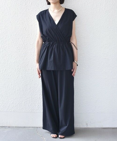 SHIPS / シップス サロペット・オールインワン | 《予約》SHIPS Colors:〈接触冷感・UVカット〉リンク ファンクション オールインワン◆ | 詳細3