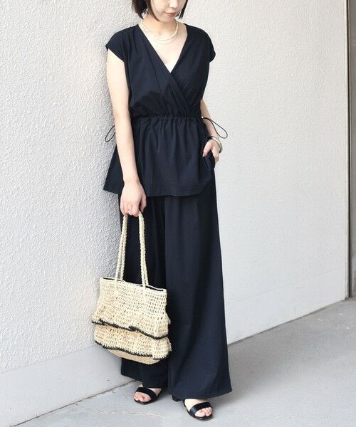 SHIPS / シップス サロペット・オールインワン | 《予約》SHIPS Colors:〈接触冷感・UVカット〉リンク ファンクション オールインワン◆ | 詳細8