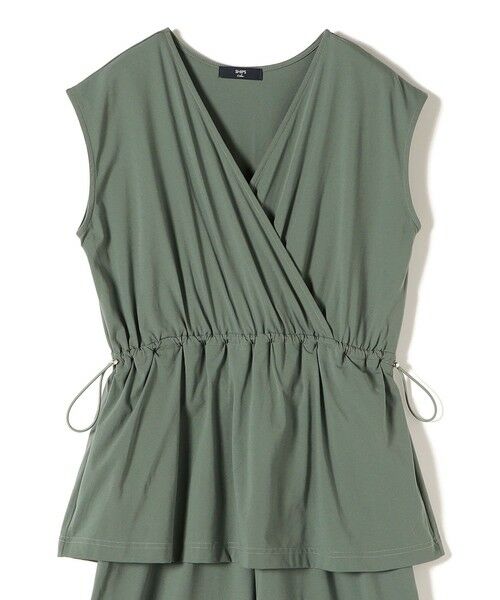 SHIPS / シップス サロペット・オールインワン | 《予約》SHIPS Colors:〈接触冷感・UVカット〉リンク ファンクション オールインワン◆ | 詳細15