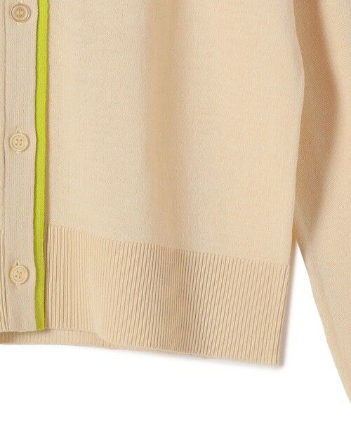 SHIPS / シップス カーディガン・ボレロ | 《予約》SHIPS Colors:〈手洗い可能〉配色 ニット クルーネック カーディガン◆ | 詳細4