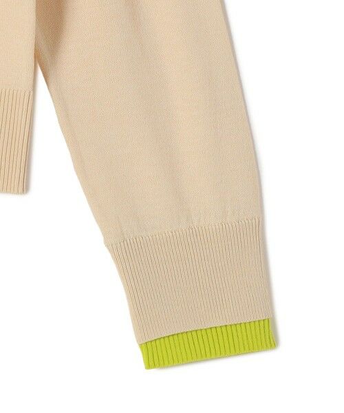 SHIPS / シップス カーディガン・ボレロ | 《予約》SHIPS Colors:〈手洗い可能〉配色 ニット クルーネック カーディガン◆ | 詳細5