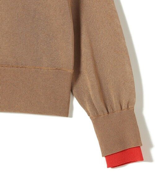 SHIPS / シップス カーディガン・ボレロ | 《予約》SHIPS Colors:〈手洗い可能〉シアー ドットボタン 配色 ニット カーディガン◆ | 詳細10