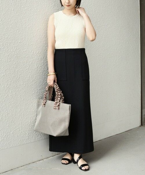 SHIPS / シップス タンクトップ | 《予約》SHIPS Colors:〈手洗い可能〉スラブ ニット タンクトップ◆ | 詳細8