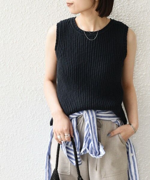 SHIPS / シップス タンクトップ | SHIPS Colors:〈手洗い可能〉スラブ ニット タンクトップ◇ | 詳細26
