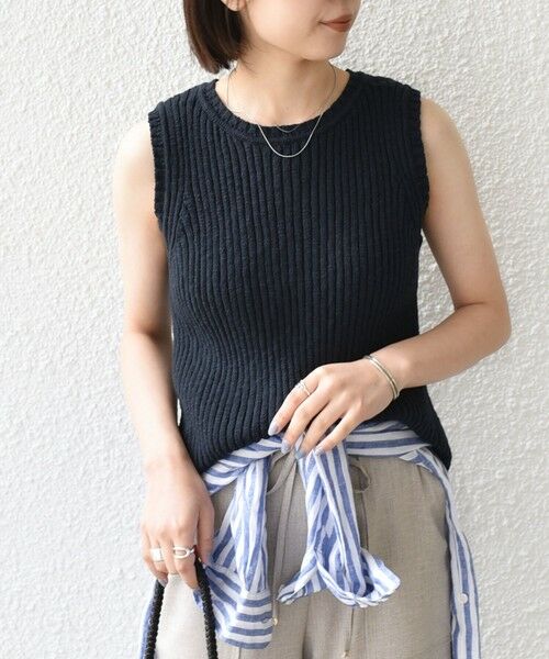 SHIPS / シップス タンクトップ | SHIPS Colors:〈手洗い可能〉スラブ ニット タンクトップ◇ | 詳細27