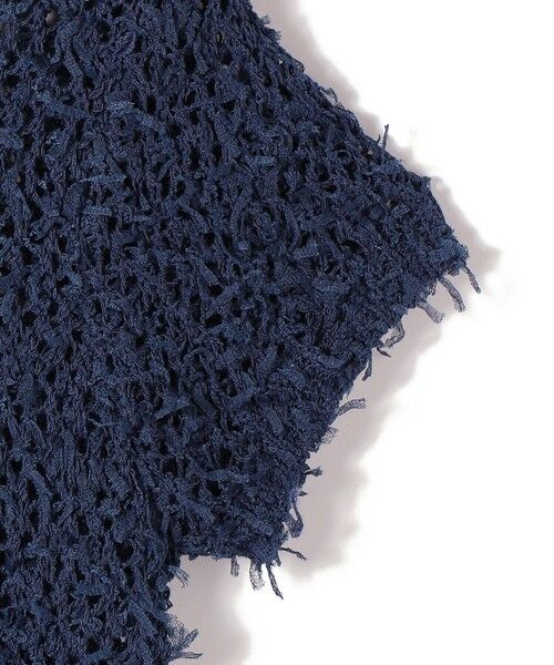 SHIPS / シップス ニット・セーター | SHIPS Colors:〈手洗い可能〉チュールヤーン ミックス ショートスリーブ ニット | 詳細4