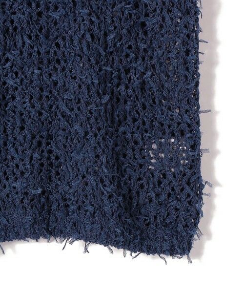 SHIPS / シップス ニット・セーター | SHIPS Colors:〈手洗い可能〉チュールヤーン ミックス ショートスリーブ ニット | 詳細5