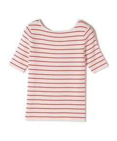 SHIPS / シップス ニット・セーター | 《予約》SHIPS Colors:〈手洗い可能〉リブ 5分袖 ニット◆