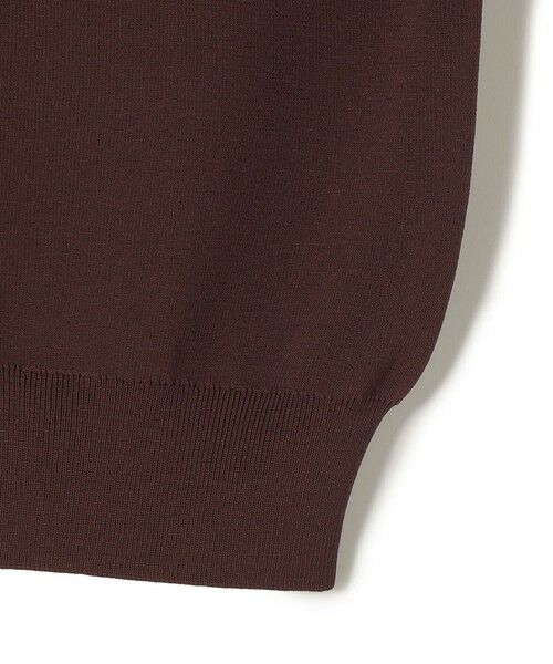 SHIPS / シップス ニット・セーター | 《予約》SHIPS Colors:〈手洗い可能〉ポロ フレンチスリーブ ニット ベスト◆ | 詳細5