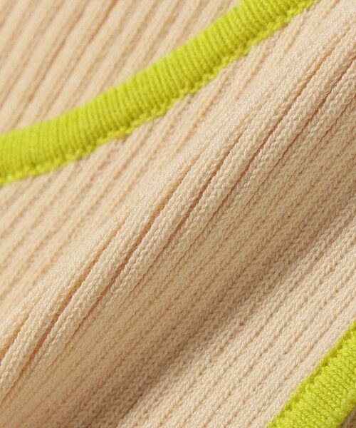 SHIPS / シップス タンクトップ | 《予約》SHIPS Colors:〈手洗い可能〉配色 ニット リブ タンクトップ◆ | 詳細6