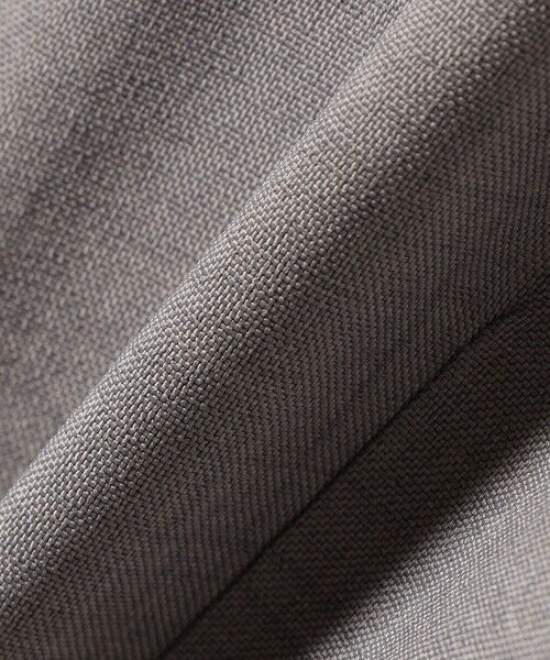 SHIPS / シップス ノーカラージャケット | 《予約》SHIPS Colors:〈手洗い可能〉リネン ライク ベルテッド ジャケット◆ | 詳細1