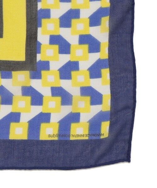 SHIPS / シップス マフラー・ショール・スヌード・ストール | sublimeroe:パターン ビッグ スカーフ | 詳細1