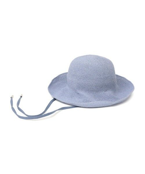 SHIPS / シップス ハット | odds:プレーン リボン ハット（ライトブルー）