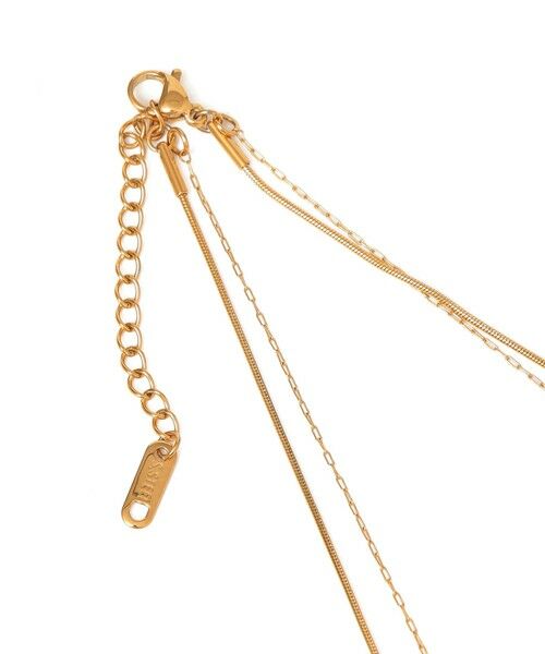 SHIPS / シップス ネックレス・ペンダント・チョーカー | SHIPS Colors:サージカルステンレス ツイン ライン ネックレス | 詳細2