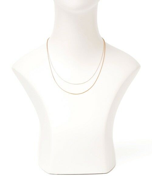 SHIPS / シップス ネックレス・ペンダント・チョーカー | SHIPS Colors:サージカルステンレス ツイン ライン ネックレス | 詳細3