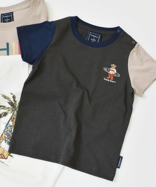 SHIPS / シップス Tシャツ | 《一部追加予約》SHIPS Colors:80〜150cm / TeddyBear(R) コラボ Tシャツ◇ | 詳細13