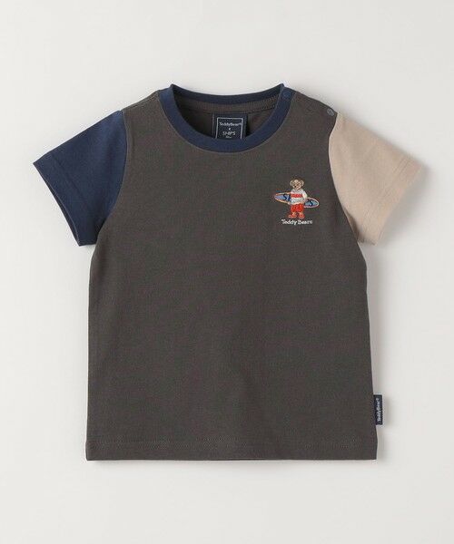 SHIPS / シップス Tシャツ | SHIPS Colors:80〜150cm / TeddyBear(R) コラボ Tシャツ◇(ベージュ系その他2)