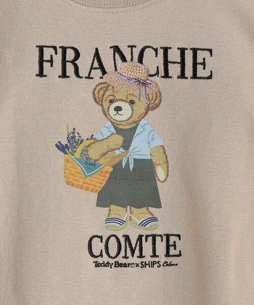 SHIPS / シップス Tシャツ | 《一部追加予約》SHIPS Colors:80〜150cm / TeddyBear(R) コラボ Tシャツ◇ | 詳細15