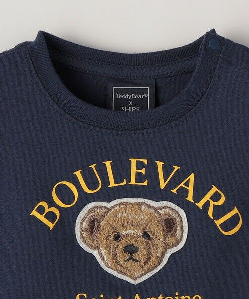 SHIPS / シップス Tシャツ | SHIPS Colors:80〜150cm / TeddyBear(R) コラボ Tシャツ | 詳細18