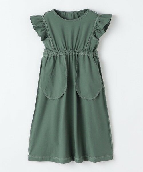 SHIPS / シップス ロング・マキシ丈ワンピース | 《予約》SHIPS Colors:110〜150cm〈接触冷感・速乾・UVカット〉リンクワンピース◆ | 詳細3