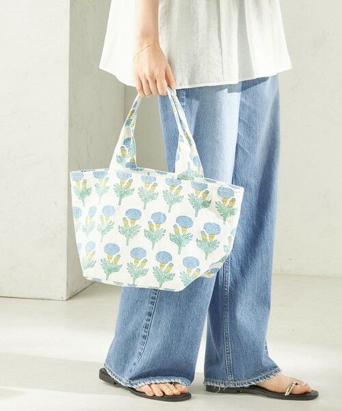 SHIPS / シップス トートバッグ | 《予約》【SHIPS別注】SZ BLOCKPRINTS: Lisbon Tote | 詳細18