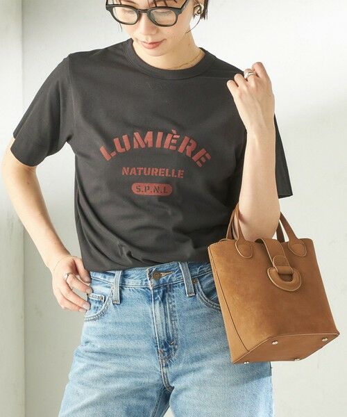 SHIPS / シップス トートバッグ | 《予約》ピーチスキン調 ミニ キューブ トート | 詳細1