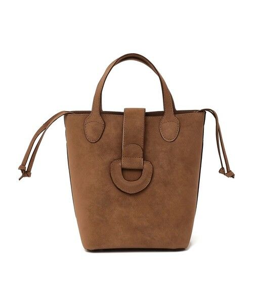 SHIPS / シップス トートバッグ | 《予約》ピーチスキン調 ミニ キューブ トート | 詳細7