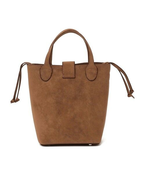 SHIPS / シップス トートバッグ | 《予約》ピーチスキン調 ミニ キューブ トート | 詳細9