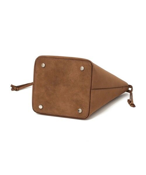 SHIPS / シップス トートバッグ | 《予約》ピーチスキン調 ミニ キューブ トート | 詳細10