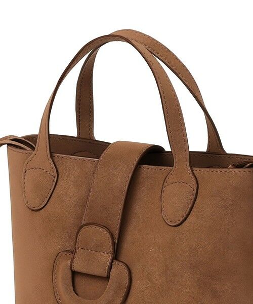 SHIPS / シップス トートバッグ | 《予約》ピーチスキン調 ミニ キューブ トート | 詳細11