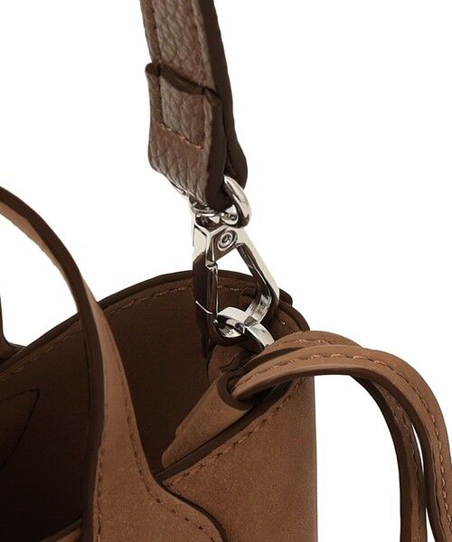 SHIPS / シップス トートバッグ | 《予約》ピーチスキン調 ミニ キューブ トート | 詳細15