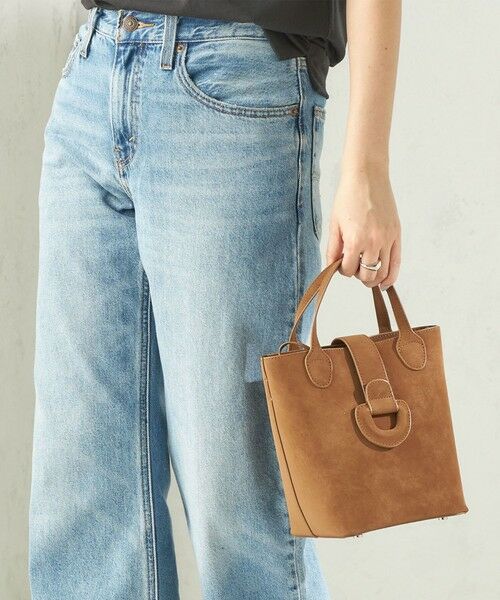 SHIPS / シップス トートバッグ | 《予約》ピーチスキン調 ミニ キューブ トート | 詳細3