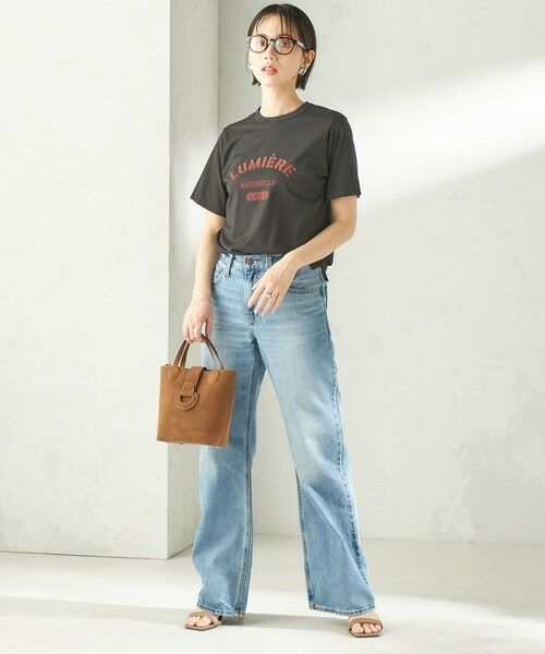 SHIPS / シップス トートバッグ | 《予約》ピーチスキン調 ミニ キューブ トート | 詳細6