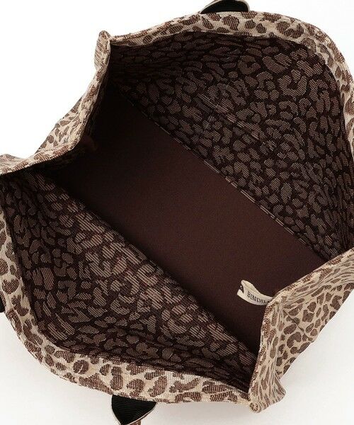 SHIPS / シップス トートバッグ | 《予約》【SHIPS別注】BINDU: レオパード ジャカード トート バッグ | 詳細10