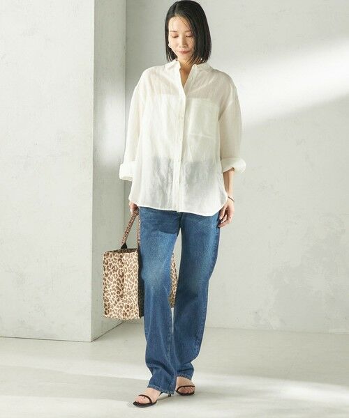 SHIPS / シップス トートバッグ | 《予約》【SHIPS別注】BINDU: レオパード ジャカード トート バッグ | 詳細3