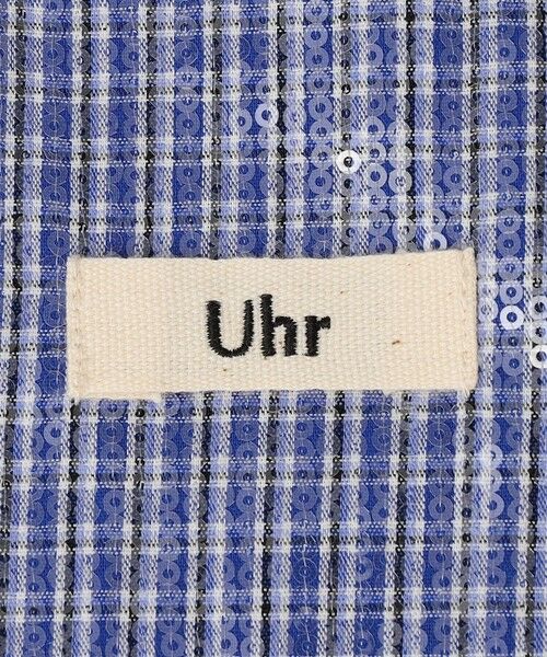 SHIPS / シップス トートバッグ | Uhr:プレイド スパンコール トート バッグ | 詳細5