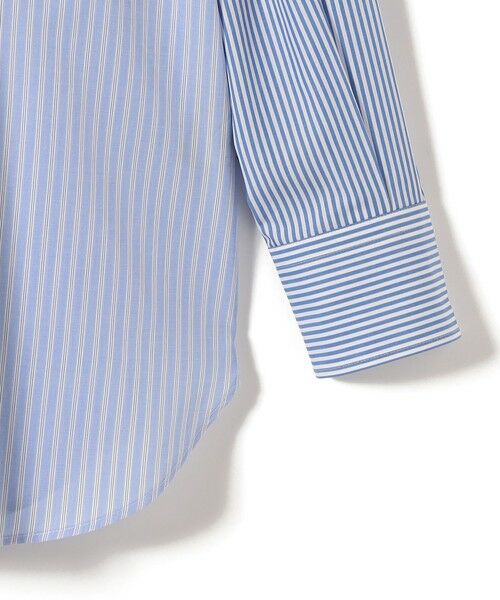 SHIPS / シップス シャツ・ブラウス | SHIPS Primary Navy Label:クレイジー ストライプ ビッグ シャツ | 詳細3