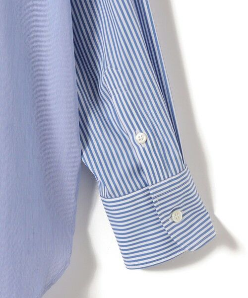SHIPS / シップス シャツ・ブラウス | SHIPS Primary Navy Label:クレイジー ストライプ ビッグ シャツ | 詳細4