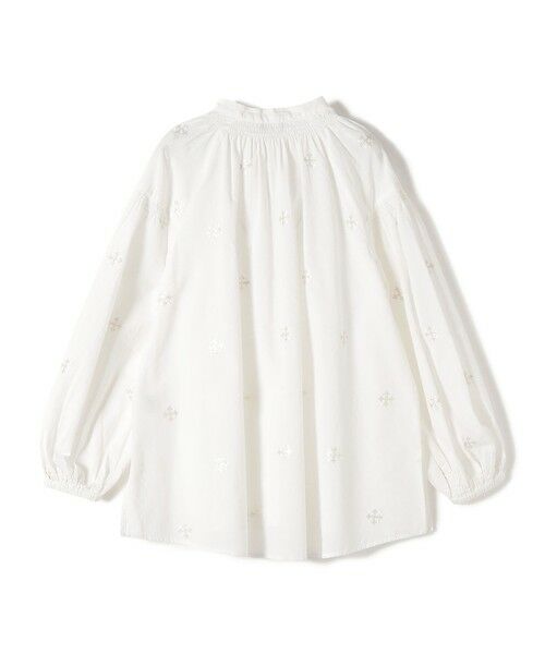 SHIPS / シップス シャツ・ブラウス | Fanaka:〈手洗い可能〉シークエンス 刺繍 スモック ブラウス | 詳細1
