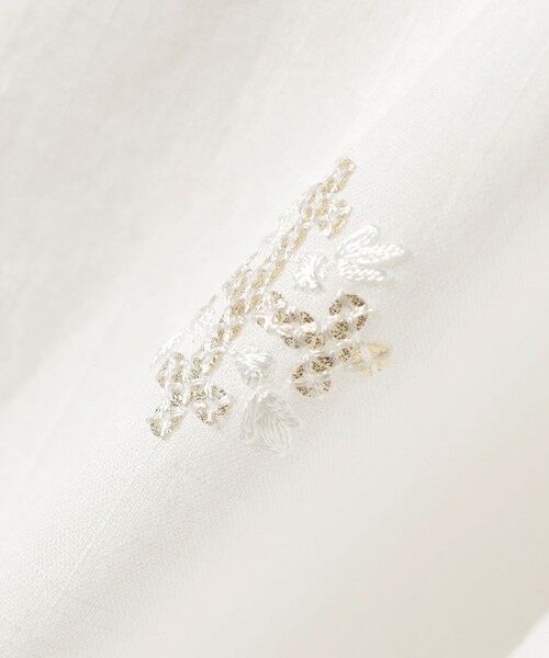 SHIPS / シップス シャツ・ブラウス | Fanaka:〈手洗い可能〉シークエンス 刺繍 スモック ブラウス | 詳細5